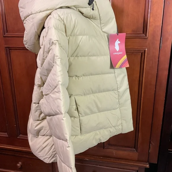 Cotopaxi Women’s Alivio Down Jacket Sz Medium Grain MSRP$275 650 Fill New W Tags - Picture 12 of 16